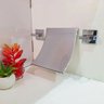 Torneira Moderna Duplocomando Parede Banheiro Lavabo Prata - 4