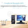 Antena Usb 2.0 Receptor de Wifi Wireless Internet sem Fio 1200mbps 802.inn Pc Notebook 17 - 9