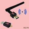Antena Usb 2.0 Receptor de Wifi Wireless Internet sem Fio 1200mbps 802.inn Pc Notebook 17 - 7