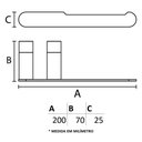 Ver imagem 2 de Papeleira - Solano Polido