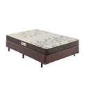 Ver imagem 2 de Conjunto Box Casal Ecoflex Ecoline D23 138 X 188 Cm Marron Floral