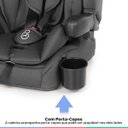 Ver imagem 5 de Cadeirinha de Bebe Para Auto Dobrável De 9 Até 36 kg Grupos 1, 2 e 3 Mib Cinza Galzerano