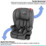 Cadeirinha de Bebe Para Auto Dobrável De 9 Até 36 kg Grupos 1, 2 e 3 Mib Cinza Galzerano - 2