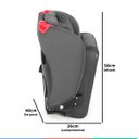 Ver mais imagens de Cadeirinha de Bebe Para Auto Dobrável De 9 Até 36 kg Grupos 1, 2 e 3 Mib Cinza Galzerano