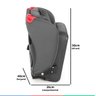 Cadeirinha de Bebe Para Auto Dobrável De 9 Até 36 kg Grupos 1, 2 e 3 Mib Cinza Galzerano - 8