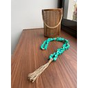 Ver imagem 1 de Colar de mesa grande Juliette Verde