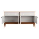 Ver imagem 6 de Balcão de Madeira Maciça 4 Portas e 2 Gavetas Viena Branco