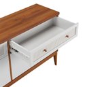 Ver imagem 5 de Balcão de Madeira Maciça 4 Portas e 2 Gavetas Viena Branco