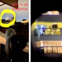 Ver imagem 4 de Luneta Telescopio Monocular Zoom Tripe Suporte Celular Alvo Mira Caçada Espotagem Acampamento Astron