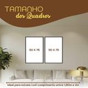 Ver imagem 2 de Quadro Decorativo Dente de Leão Duo 01 Retangular Madeira Maciça de Reflorestamento Amadeirado Shd