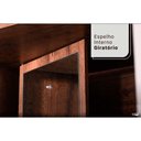 Ver imagem 4 de Guarda Roupa Casal 6 Portas e 3 Gavetas Clara Avelã