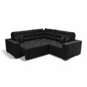 Ver imagem 5 de Sofá de Canto Bahia 2,45x2,45m Retrátil, Reclinável com Molas e Almofadas Espresso Móveis