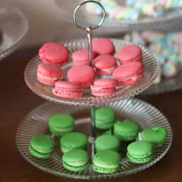 Kit 5 Porta Doces Festas Duplo 2 Andares 23x25cm Cristal Salgados Docinhos - 10 Kit 5 Porta Doces Festas Duplo 2 Andares 23x25cm Cristal Salgados Docinhos - 10