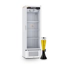 Ver imagem 1 de Cervejeira Expositora Porta de Vidro 400L VCC400V Branca 127V Refrimate Com Chopeira 3,5L