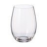 Jogo Copos Whisky 6 peças Cristal Bohemia com Titanium Mergus 560 Ml - 1