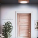 Ver imagem 6 de Plafon Wood Madeira Redondo Led 18cm Bivolt Freijó 12w -6500k Branco Frio