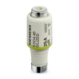 Fusível Silized Rapido Dii 25a 500v Gr 5sd440 Siemens - 1