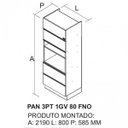 Ver imagem 5 de Cozinha Compacta 4 Peças 7 Portas 5 Gavetas Inova Itatiaia