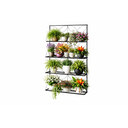 Ver imagem 2 de Jardineira Floreira Suspensa para Decoração em Ferro 160x100