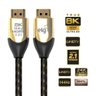 Cabo Hdmi 2.1v 8k Ultra High Speed com Ethernet 3 Metros Hs8k30 Elg - 4