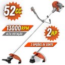 Ver imagem 2 de Cortador de Grama Á Gasolina Tekna Rl520acg2 2t 52cc 2hp 13.000rpm Alta Rotação e Potência