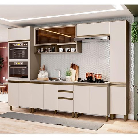 Cozinha Modulada Connect 7 Peças Duna Cristal – Henn