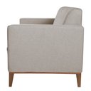 Ver imagem 4 de Sofá Liverpool 3 Lugares 195cm Linho Base de Madeira Talento Móveis