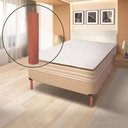 Ver imagem 6 de Kit 16 Pés para Cama Box Casal Pés de Madeira 20cm Pé Palito Dimader Mel