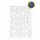 Ver imagem 5 de Divisor Ambiente Cobogó Mdf 3mm M0001 29x19 Cm Branco