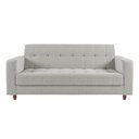 Ver imagem 4 de Kit Sofá 03 Lugares e 02 Poltronas Arezzo Linho Cinza Claro