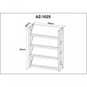 Ver imagem 4 de Sapateira Baixa Az