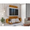 Estante Home Embaú para Tv de 75" Naturalle/off-white - Bechara - 3