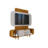 Estante Home Embaú para Tv de 75" Naturalle/off-white - Bechara - 1