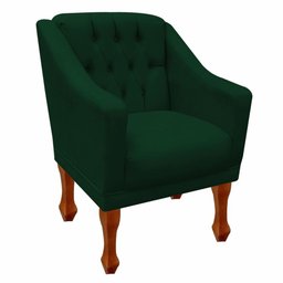 Kit Namoradeira + 1 Poltrona Decorativa Grécia - Dritex:suede Verde - 4