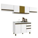 Ver imagem 2 de Cozinha Completa 4 Peças 7 Portas 3 Gavetas Yasmim J Carvalho