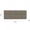 Ver imagem 2 de Cabeceira Queen Estofada 160cm Jurubá Yescasa