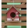Casinha de Passarinho Vermelha - 3