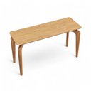 Ver imagem 4 de Aparador New Columbia em Madeira de Eucalipto Nobre e Tampo Mdf Lâmina Cinamomo 140cm - Champagne
