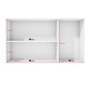 Ver imagem 6 de Cozinha Modular Compacta Armario Aereo Balcao Nina Branco