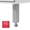 Ver mais imagens de Cozinha Modular Compacta Armario Aereo Balcao Nina Branco