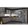 Cozinha Completa 10 Peças com Acabamento em Aço Inox Gourmet G3 Itatiaia - 1