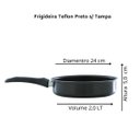 Ver imagem 2 de Frigideira Antiaderente/teflon N24 2l Ultraforte