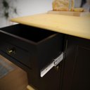 Ver imagem 7 de Ilha + Tampo Retrô Preto /marfim