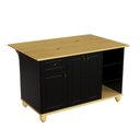 Ver imagem 1 de Ilha + Tampo Retrô Preto /marfim