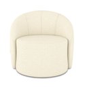 Ver imagem 5 de Poltrona Decorativa Orgânica Giratória Lua Linho D03 - D’Rossi