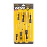 Jogo Chave Fenda + Philips 6 Peças Imantada Plus Vonder 3072706000 - 2