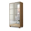 Ver imagem 1 de Sapateira Pequim com Espelho - Várias Cores Ferrara Madeirado