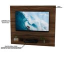 Ver imagem 4 de Painel para Tv de até 32 Polegadas 90x78cm Netmobil - Nogal