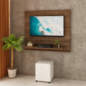 Painel para Tv de até 32 Polegadas 90x78cm Netmobil - Nogal