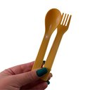 Ver imagem 5 de Kit Refeição Infantil Prato Talheres Tijelinha Criança Bebê Papinha Azul